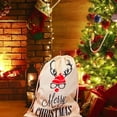 thumbnail image 2 of Christmas Santa Sack, 2PCS Personalized Santa Sack Bag Christmas Bag Santa Sack Canvas Bag, Large Size 26.8"x19.3", 2 of 6