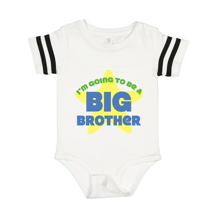 

Inktastic I m Going to Be a Big Brother Gift Baby Boy Bodysuit