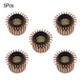 thumbnail image 1 of 22.1 x 10 x 17.5(20.8) mm 24P Teeth Copper Hook Type Electrical Motor Commutator, 1 of 7