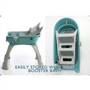 PSUSA Booster Bath Pet Step, Medium, Gray