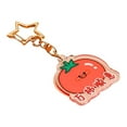 thumbnail image 2 of Keychain Ring Fashion Cute Fruit Car Key Chain Backpack Jewelry Handbag Wallet Decorative Keyring Pendant Jewelry Female Ladies Type 5, 2 of 9
