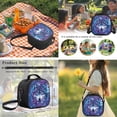 thumbnail image 6 of Bulopur Girls 17 Inch School Backpack, 4 in 1 Galaxy Wolf Print Bookbag with Lunch Bag, Water Bottle Holder and Pencil Case for Kids, 6 of 8