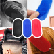 thumbnail image 5 of 6 Pinzas Cabello Hair Gripper Accesorios Barbería Pegatina, 5 of 7
