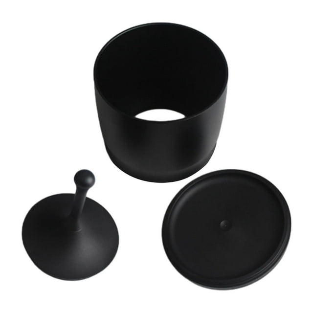 Depósito de polvo antipolvo de 58 mm para cafeteras, accesorios para máquinas de café expreso negro