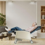 Medacure Medical Recliner Chairs for Elderly - Standard Geri Chair Recliner with Wheels, Tray, and Elevating Legrests for Seniors