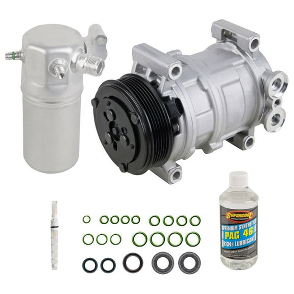 AC Compressor & A/C Kit For Chevy Express & GMC Savana Van 1999 2000 2001 2002 - BuyAutoParts