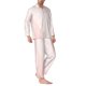 thumbnail image 2 of Balery Pink Marble Pijama para Hombre de Dos Piezas con Manga Larga, Conjunto de Dormir y Descanso Suave con Bolsillos-XX-Large, 2 of 6