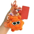 thumbnail image 7 of Horivan Mini Plush Keychain Toy Adorable Soft Stuffed Animal Charm for Bags and Keys Cute Animal Keychain Accessory, 7 of 7