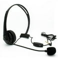 thumbnail image 3 of WIRED Headset MONO Handsfree Headphone 3.5mm Earphone w Boom Mic Single Earbud [Black] Compatible With iPad 9.7 3 2 A1Q, 3 of 6