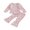 Pink, variant on Suealasg 2Pcs Little Girl Fall Clothes 6M 1T 2T 3T 4T 5T Toddler Girl Casual Autumn Outfits Long Sleeve Flower Print T-Shirts Tops and Elastic Waist Flare Pants Set