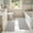 Grey, variant on Bathroom Rugs Set Gray Non-Slip Bathroom Mats Sets 3 count | U-Shaped Toilet Rug, Quick Dry Absorbent Bath Rugs, Machine Washable Minimalist Carpet, Ultra Thin Fit Under Door Decor