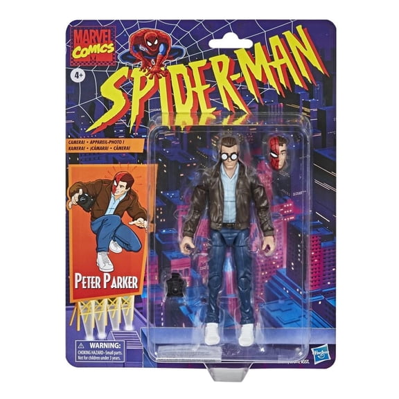 Figura Peter Parker Spiderman Marvel 6 Pulgadas