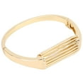 thumbnail image 2 of Bracelet en Acier Inoxydable, Durable Bracelet en Métal Résistant à l'Usure pour 2 Or, 2 of 8