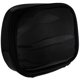 thumbnail image 4 of Clear Travel Makeup Bag Portable Toiletry Organizer Black 11x9x3cm Storage Dustproof Moisture-Proof 1Set, 4 of 4