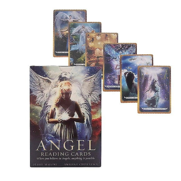 Angel Reading Card Tarot Oracle Card Prophecy Divination Family Party Board Game - Sfygv