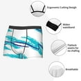 thumbnail image 3 of Kdxio Northern Lights Men's Boxer Briefs,Soft and Breathable Cotton Underwear with ComfortFlex Waistband-Large, 3 of 5