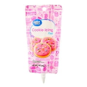 Great Value Cookie Icing, Pink, 7 oz