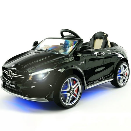 2019 Licensed Mercedes AMG 12V Battery Ride on Toy Car w/ Dining Table, LED Lights, Openable