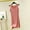 Red, variant on Elvqul Long Nightgowns for Women Plus Size Ladies Solid Dress Sleeveless Pj for Women in Pack Green