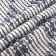 thumbnail image 4 of Ox Bay Petra 20" x 20" Navy/White Geometric Reversible Indoor/Outdoor Adult Decorative Throw Pillow, 4 of 7