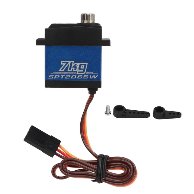 Waterproof Gear Servo,SPT2065 7KG Digital Servo Gear Steering Servo RC Car Servo Enhanced Durability