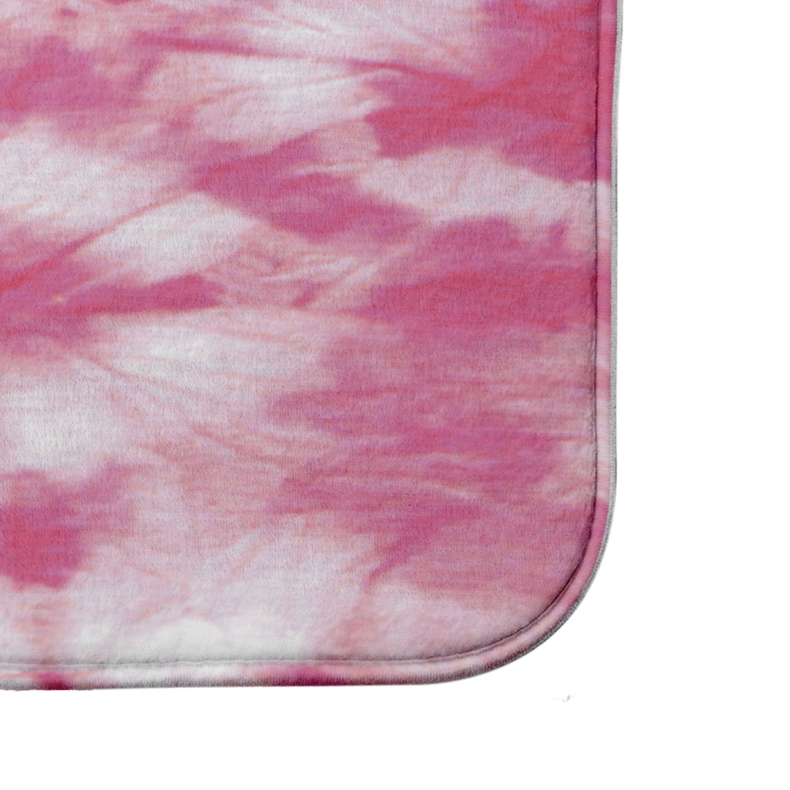 Simply Daisy 24" x 17" Plush Microfiber Pink Chillax Bath Mat