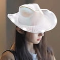 thumbnail image 4 of Sombrero grande y colorido para fiestas con luces, estilo compuesto, sombrero de fiesta/festival con luces, sombrero de vaquero EVA colorido, sombrero de vaquero, 4 of 7