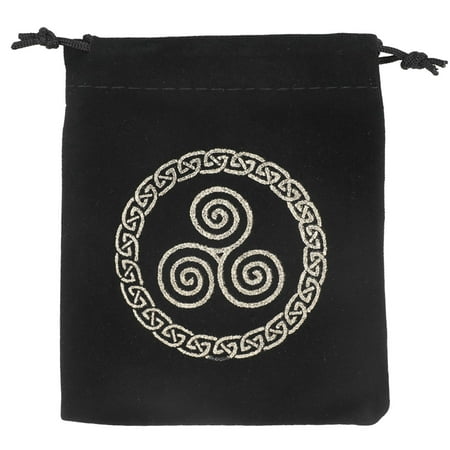 

CHAOMA Velvet Cloth Jewelry Storage Bag Velvet Cloth Witchcraft Drawstring Pouch