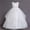 White, variant on Girls Sleeveless Princess Dresses Lace Floral Ball Gown Floor Length Dress for Wedding Pageant Birthday Party Formal Pink 9-10Years