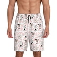 thumbnail image 1 of Fotbe Cute Cartoon Cows Pantalones Cortos de Pijama para Hombre, Ropa de Dormir, Pantalones de Pijama Cortos para Hombre-3X-Large, 1 of 6