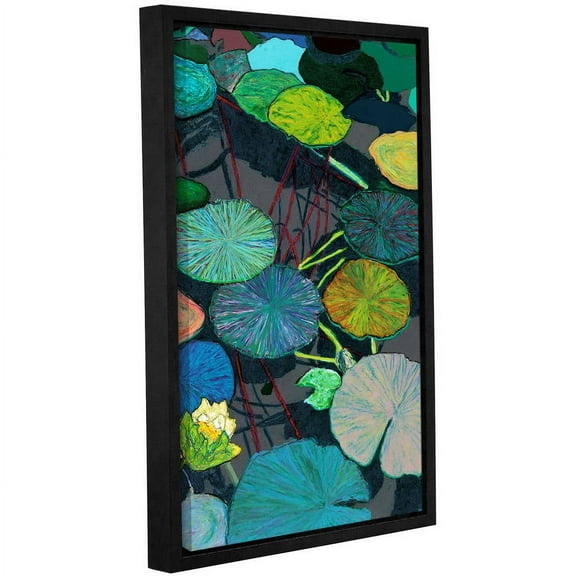 ArtWall Allan Friedlander "Dark Shadows" Gallery-Wrapped Floater-Framed Canvas