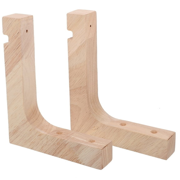 LEXSOMEO 2pcs Wooden Plant Hangers Indoor Plants Wall Hangers Flowerpot Hooks Wood Potted Plants Hangers