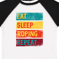 thumbnail image 4 of Inktastic Calf Roping Rodeo Eat Sleep Roping Repeat Boys or Girls Toddler T-Shirt, 4 of 5