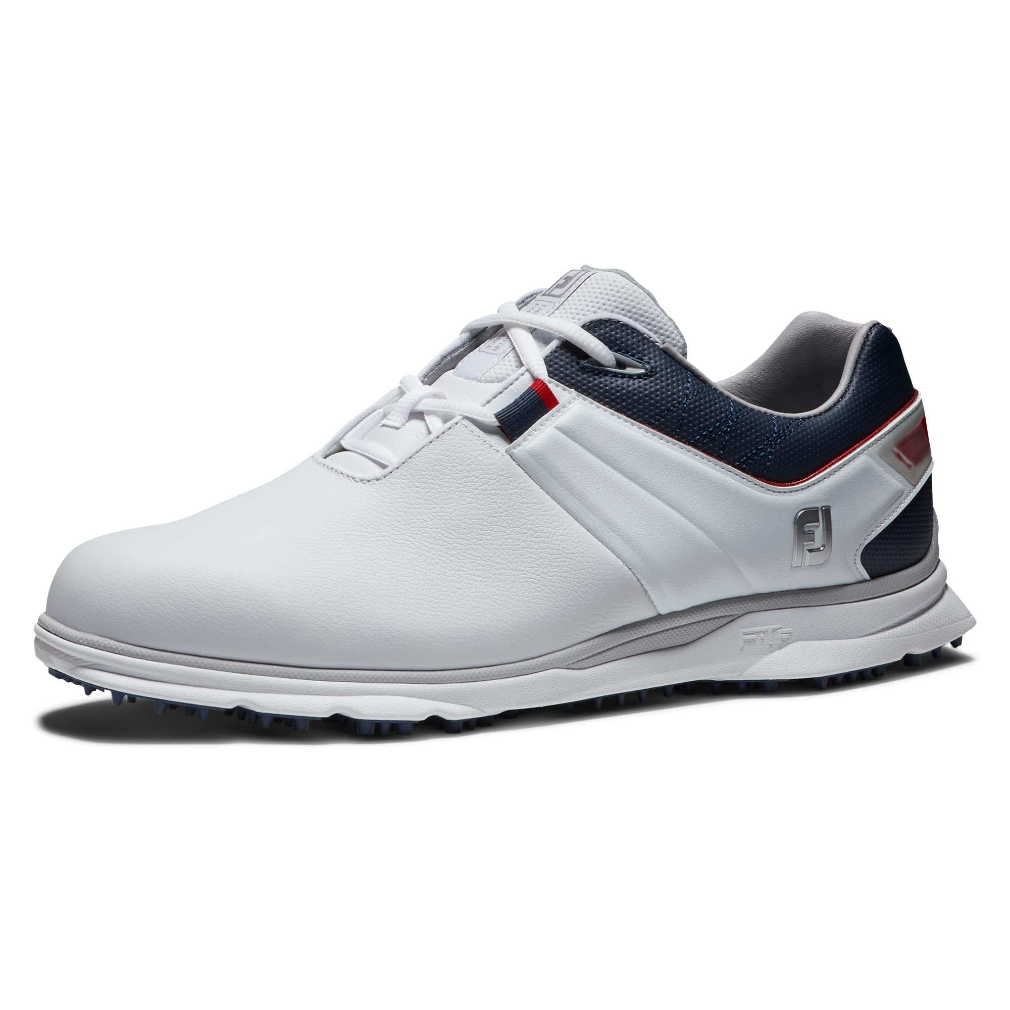 Footjoy pro sl white navy red deals