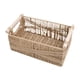 thumbnail image 1 of Cesta organizadora de papel para gabinete, cesta de cuerda apilable, cesta rectangular para inodoro S, 1 of 9