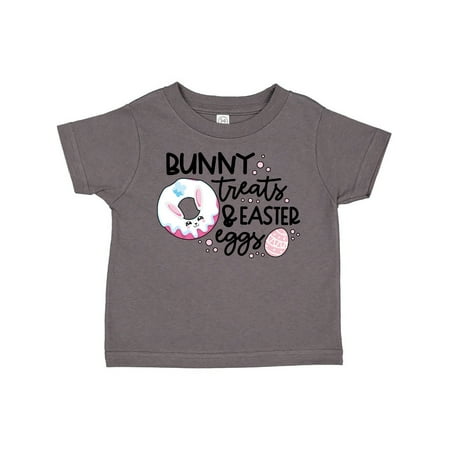 

Inktastic Easter Bunny Treats and Easter Eggs Gift Toddler Toddler Girl T-Shirt