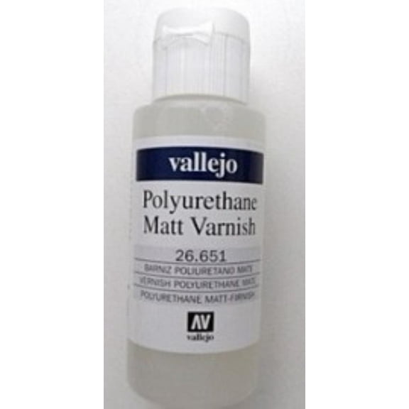Vallejo Polyurethane Varnish - Matte, 60 ml