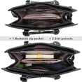 thumbnail image 4 of Top Handle Tote Handbags Work Shoulder Bags with Matching Wristlet Wallet for Women, 4 of 6