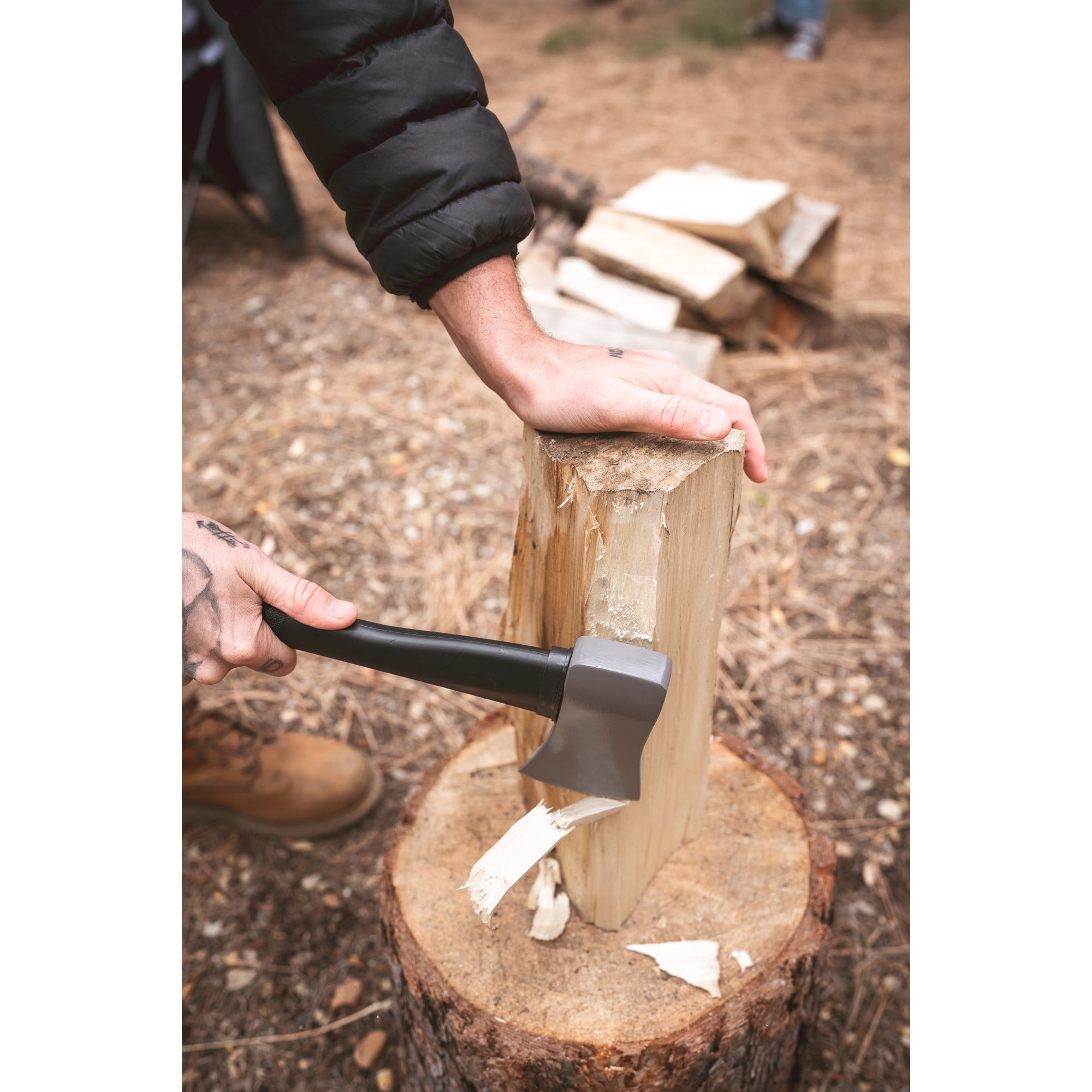 Stansport Carbon Steel Camp Axe with Fiberglass Handle