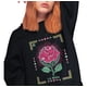 thumbnail image 1 of Sudadera Cuello Redondo Loteria Mexicana La Rosa, 1 of 4