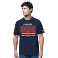 thumbnail image 2 of Men's Starter  Heather Gray/Navy Cleveland Guardians Two-Pack Long Sleeve & Short Sleeve T-Shirt Set, 2 of 5