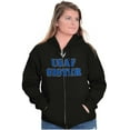 thumbnail image 3 of US Air Force USAF Sister Proud Sis Zip Hoodie Sweatshirt Women Brisco Brands S, 3 of 6