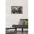 thumbnail image 2 of DC Comics - Aquaman - Aquaman vs. Black Manta Wall Poster, 14.725" x 22.375", Framed, 2 of 3