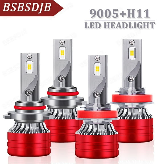 For Nissan Quest 2011-2017 LED Headlight Bulbs High/Low Beam 6000K Bright White