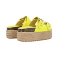 thumbnail image 3 of Sandalia De Plataforma con Yute para Mujer Cabra Piel Neon Platonia LAIA-05-NEON, 3 of 8