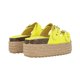 thumbnail image 3 of Sandalia De Plataforma con Yute para Mujer Cabra Piel Neon Platonia  LAIA-05-NEON, 3 of 8