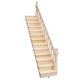 thumbnail image 1 of EeaseMX 1 juego de mini escaleras de madera para casa, muebles con pasamanos., 1 of 7