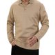 thumbnail image 1 of pstuiky camisas de manga larga para hombre, Camiseta deportiva de color liso para hombre, camiseta informal de manga larga con botones y solapa Tops de hombre m, 1 of 2