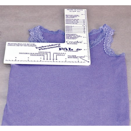 UPC: 0098612027607 | Embroidery Placement Ruler Jr.