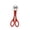 A003- Red, variant on Bug Catcher for Student Kids Bug Catcher 7 Inch Red Humane Butterfly Catcher Insect Catching Tongs for Outdoor Play Nature Exploration Single Pack